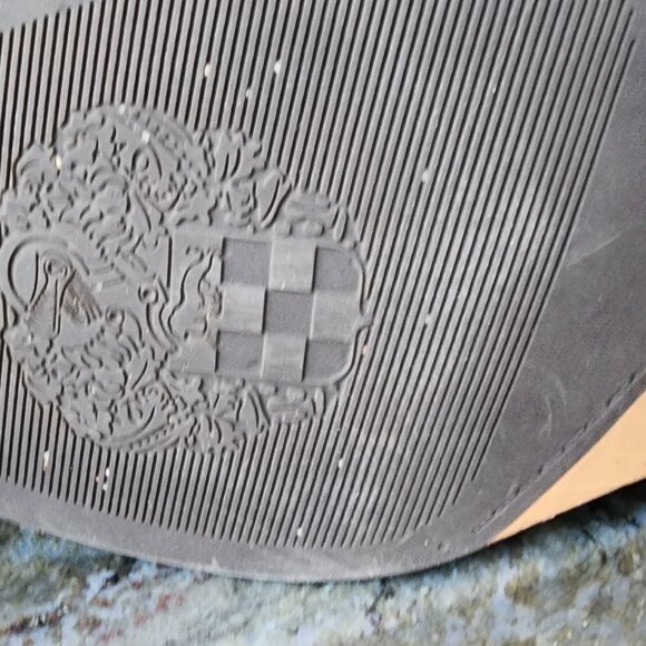 Vince Camuto Crisintha Brown Suede Over-The-Knee Rear Lace Boots Size 9M/39 - Picture 10 of 13